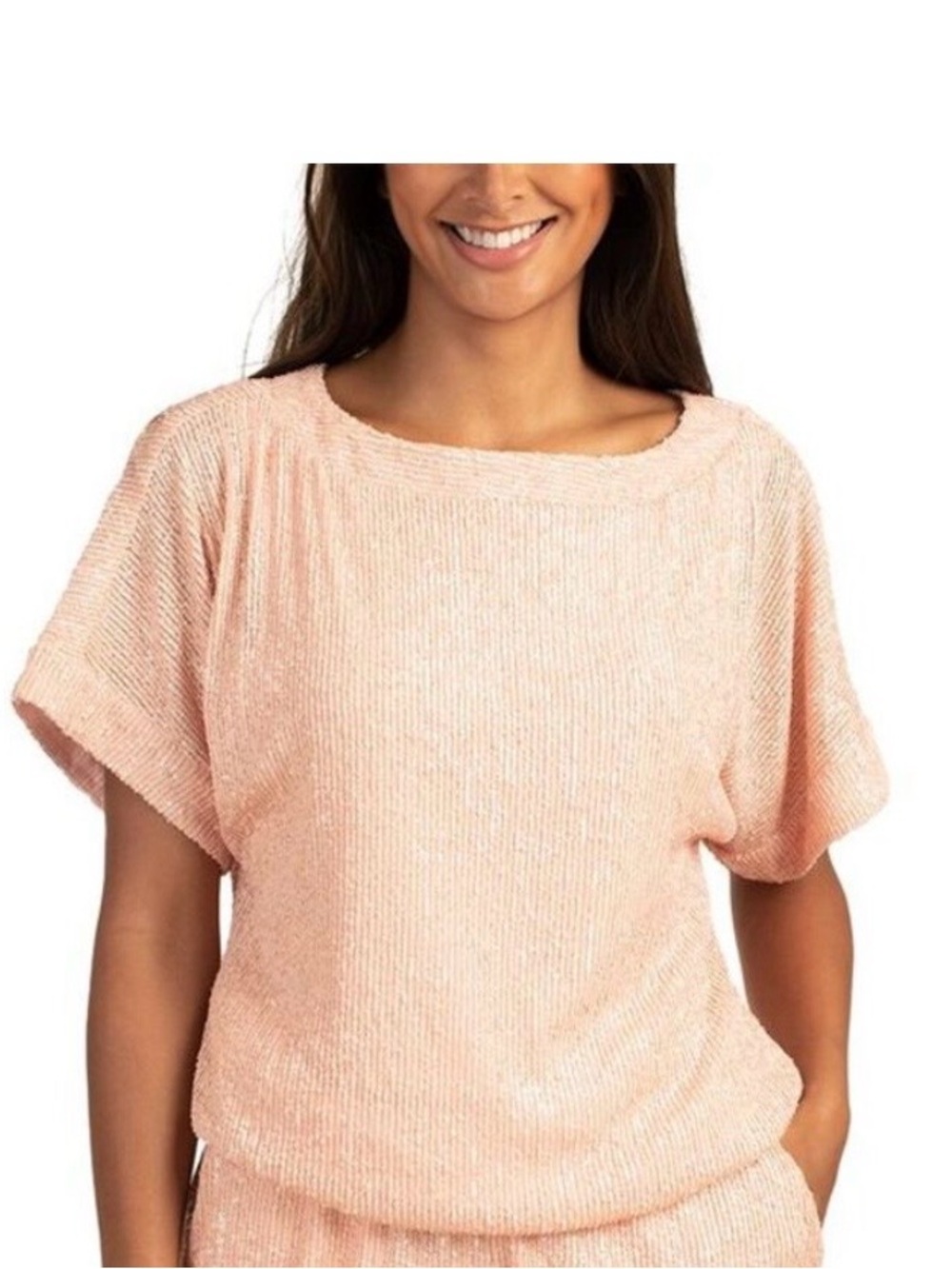 Trina Turk Sprite 2 Top NWT in Strawberry Fields